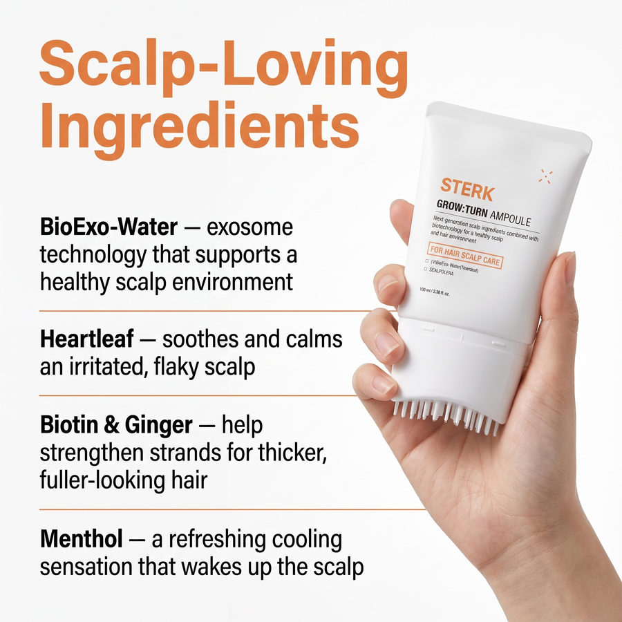 Scalp-loving ingredients