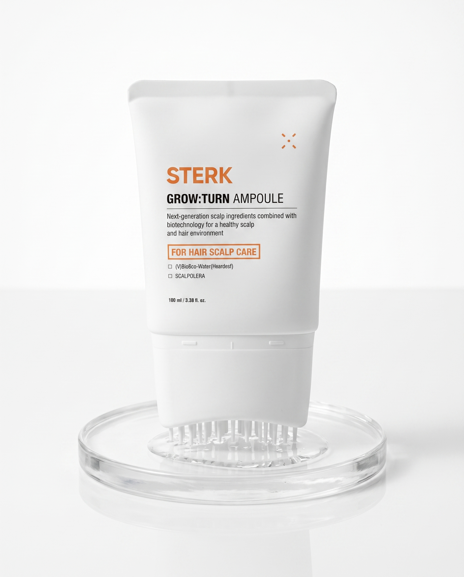 STERK GrowTurn hair brush serum packshot
