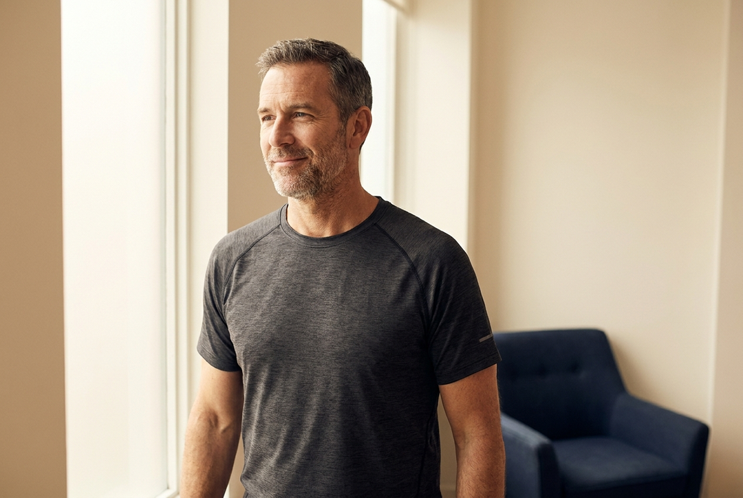 Man on TRT feeling balanced and like himself again